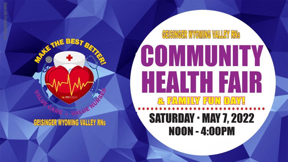 GWV Nurses Community Health Fair