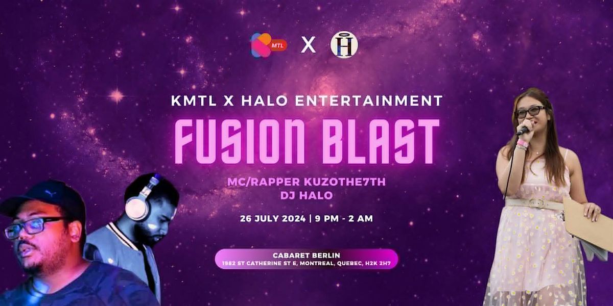 KMTL x Halo Entertainment Fusion Blast