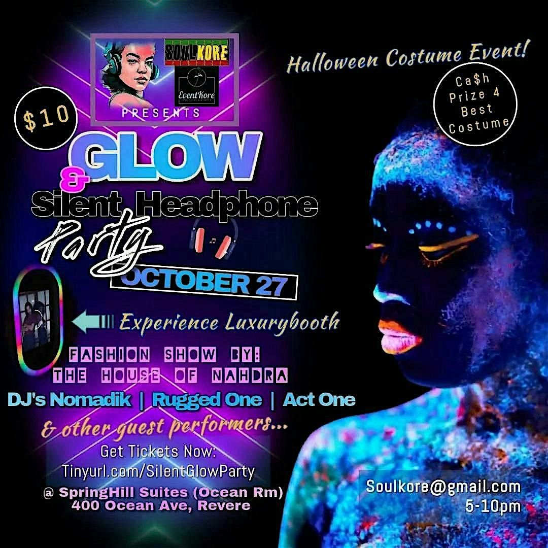 Glow and Silent Headphone Party + fashion show