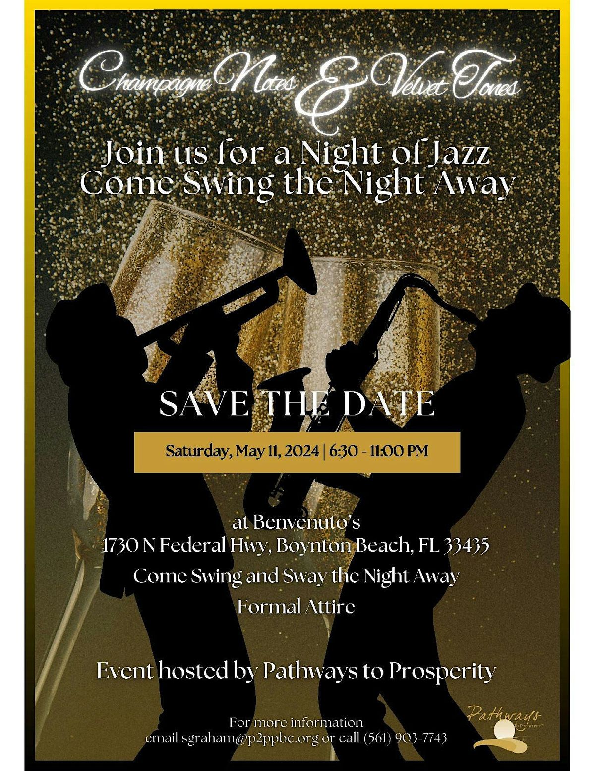 Champagne Notes & Velvet Tones - A Night of Jazz Fundraiser