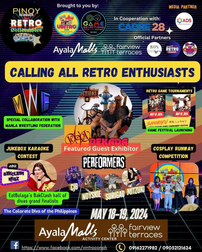 Pinoy Hobbies and Retro Collectibles Expo