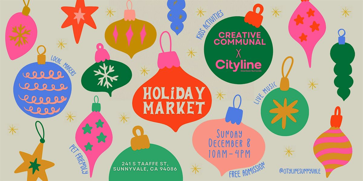 Holiday Market presented by Creative Communal & Cityline