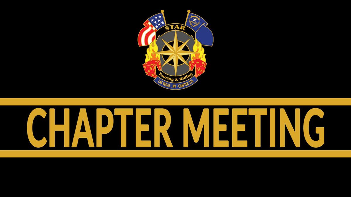 July Chapter Meeting