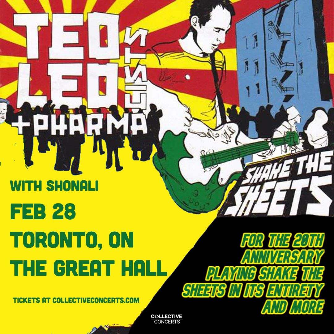 Ted Leo and the Pharmacists - Shake The Sheets 20th Anniversary at The Great Hall