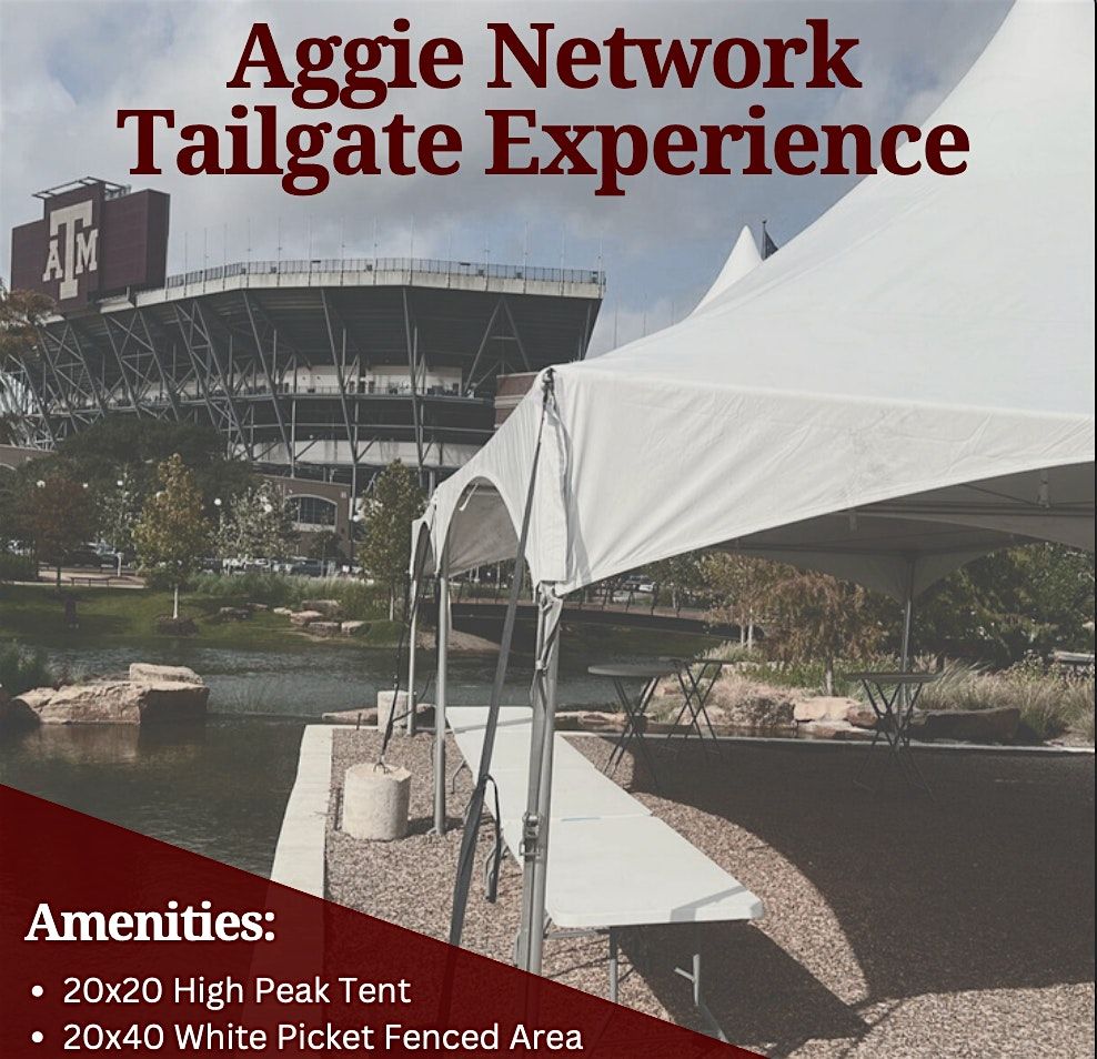 [TAMU vs NMST] Jorvorskie "J-Train" Lane Aggieland Tailgate Watch Party