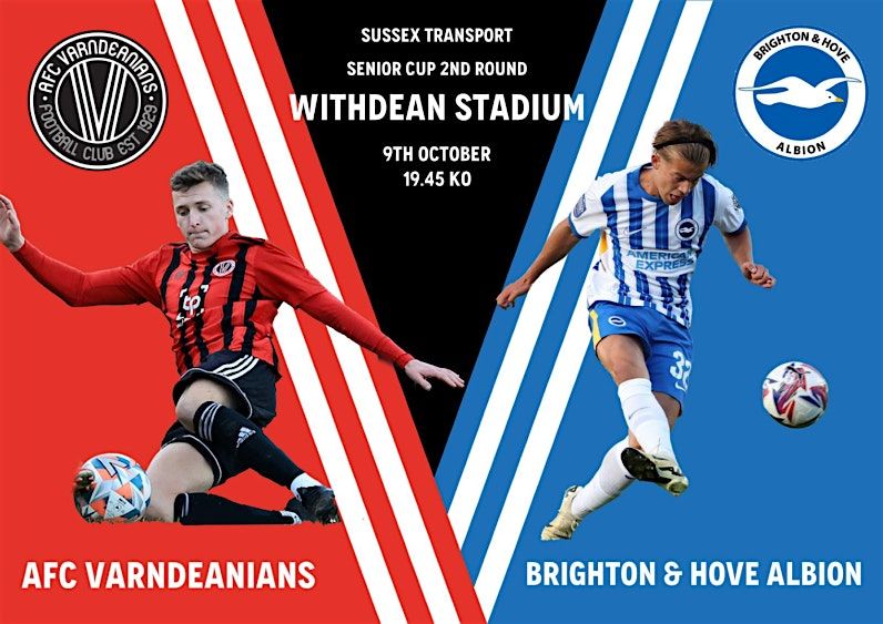 AFC Varndeanians v Brighton & Hove Albion U21 - Sussex Transport Senior Cup