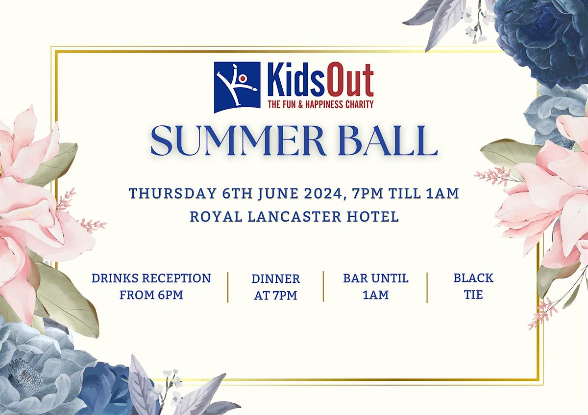 KidsOut Summer Ball