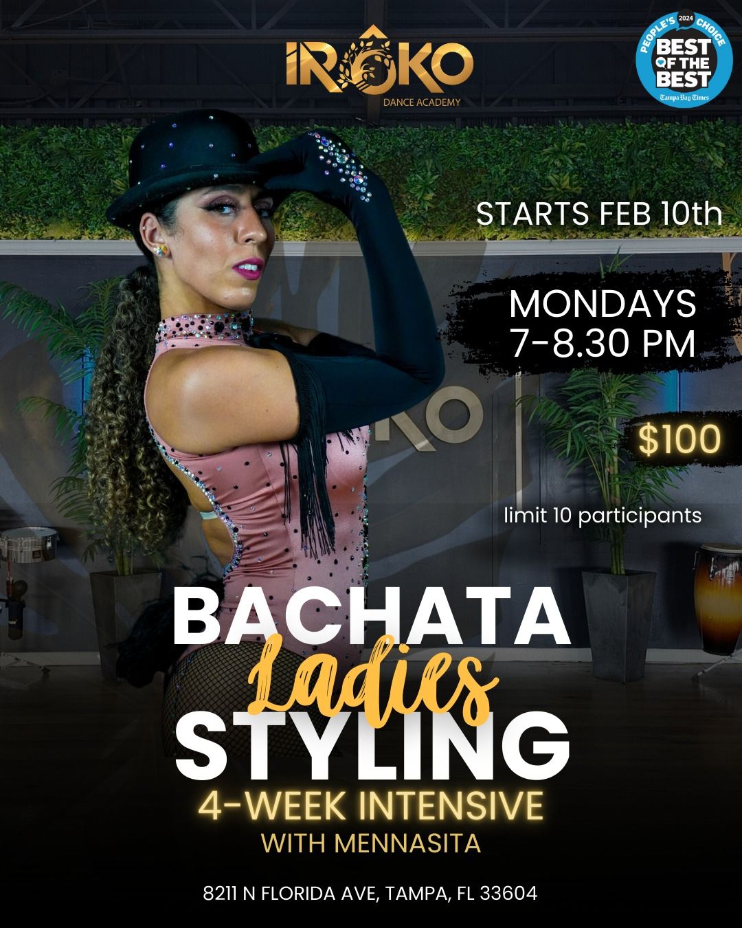 4-week Bachata Ladies Styling Intensive