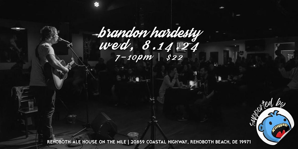 Brandon Hardesty Live @ R.A.H. Mile - Supported by Kavoossi
