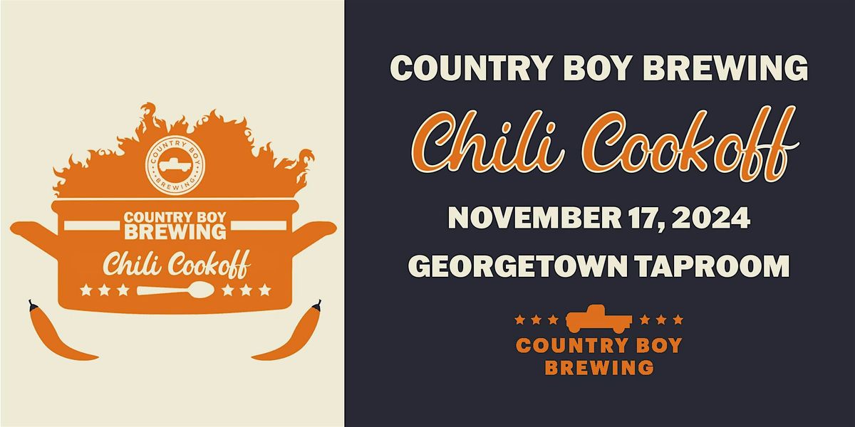 2024 Country Boy Brewing Chili Cookoff: Competitor Sign Up