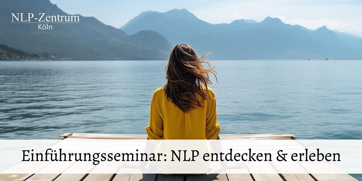 NLP-Einf\u00fchrungsseminar