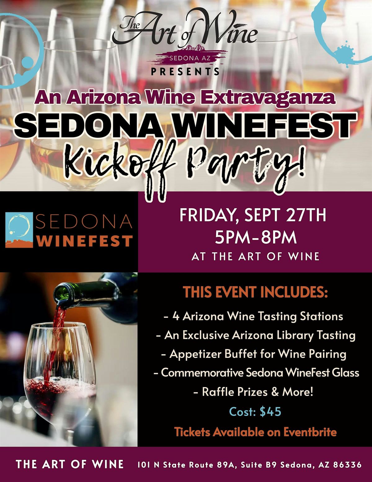 Sedona WineFest Kickoff Party!