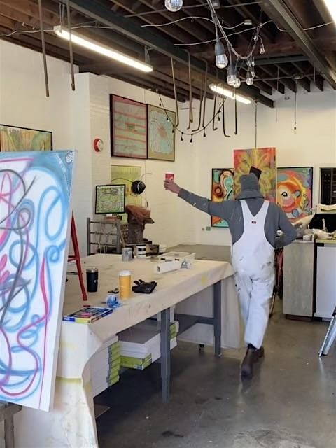 Abstract Art Classes At Kevin's Garage Art