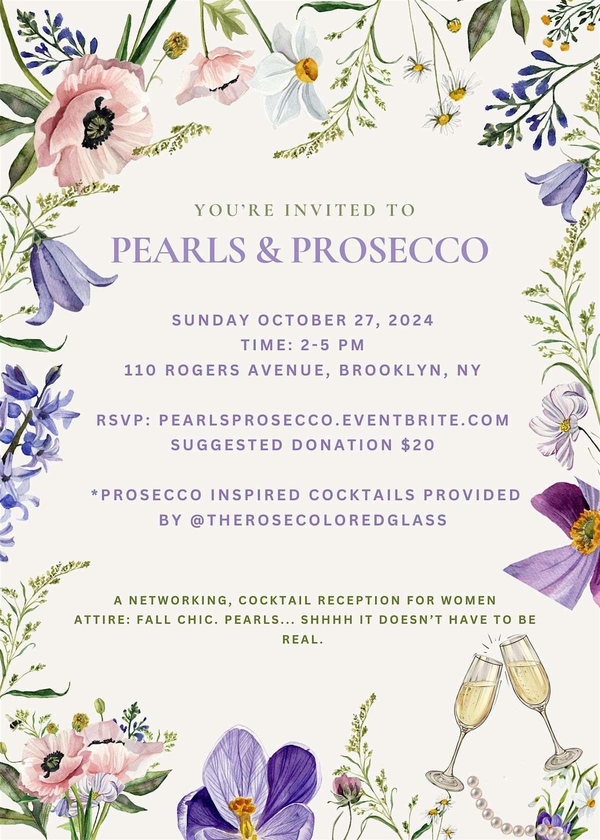 Pearls and Prosecco