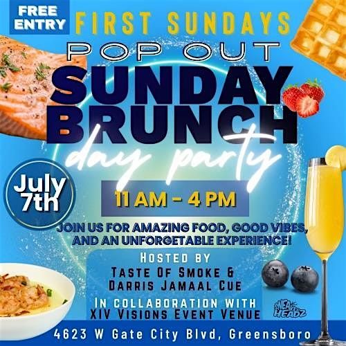 POP OUT SUNDAY BRUNCH