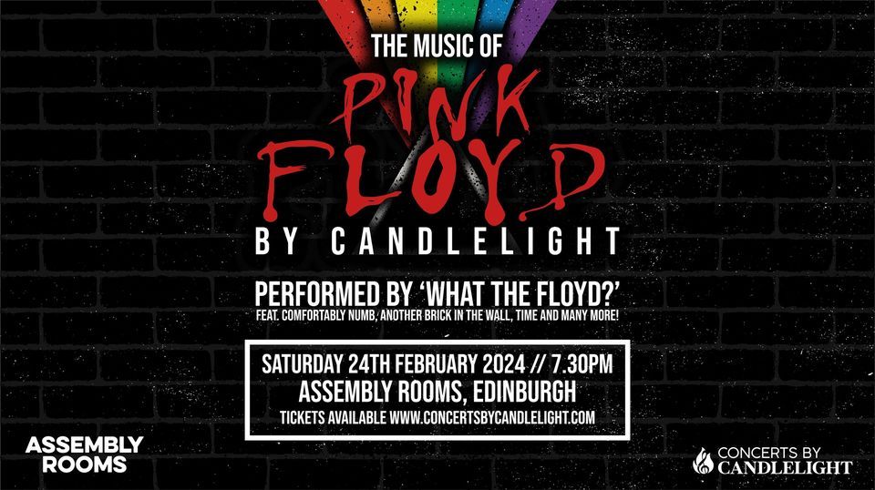 Pink Floyd By Candlelight At The Assembly Rooms, Edinburgh