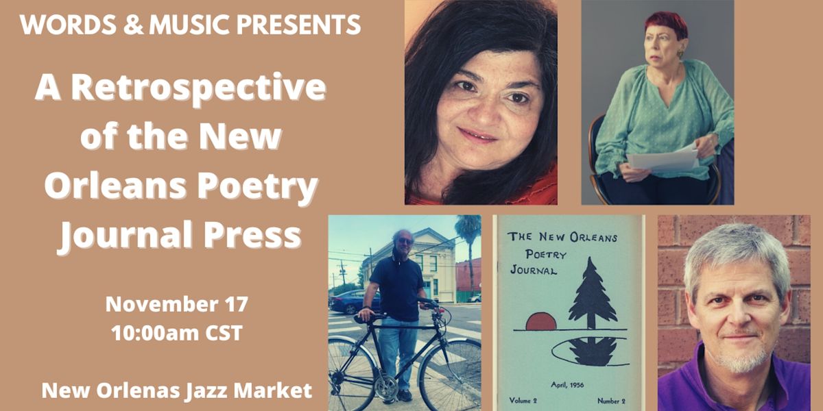 A Retrospective of the New Orleans Poetry Journal Press