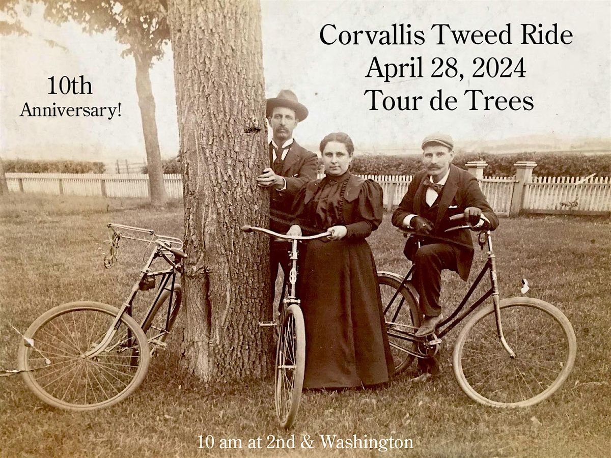 Annual Corvallis Tweed Ride Celebrates 10th Anniversary with \u201cTour de Trees\u201d