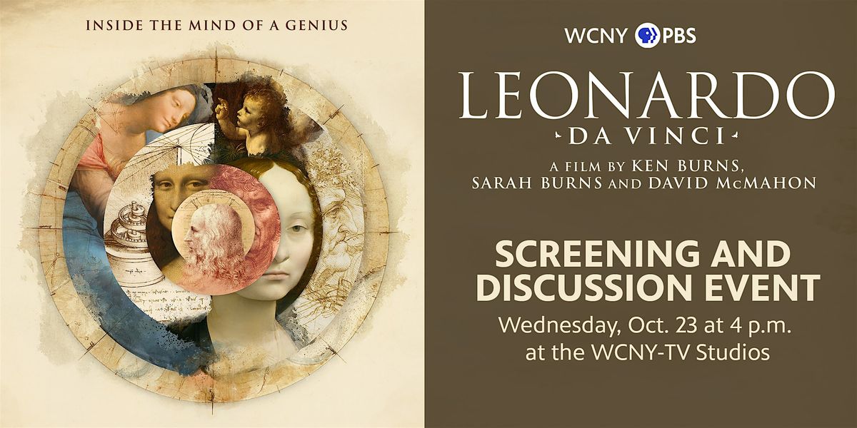 "Leonardo da Vinci" Live Screening and Discussion Event