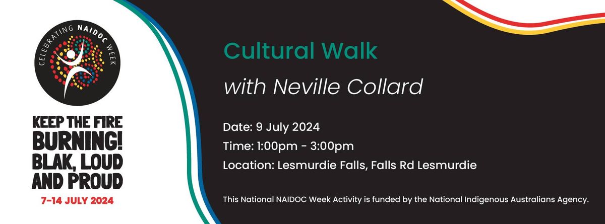  NAIDOC Week 2024: Cultural Walk with Neville Collard