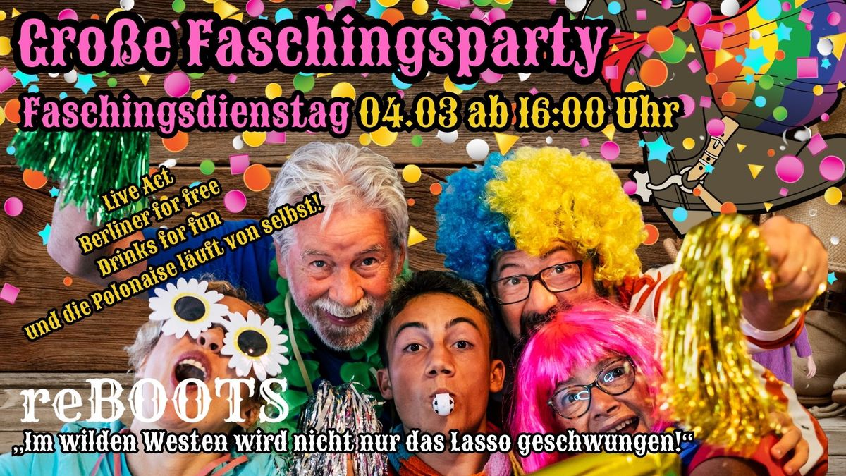 reBOOTS-Faschingsparty