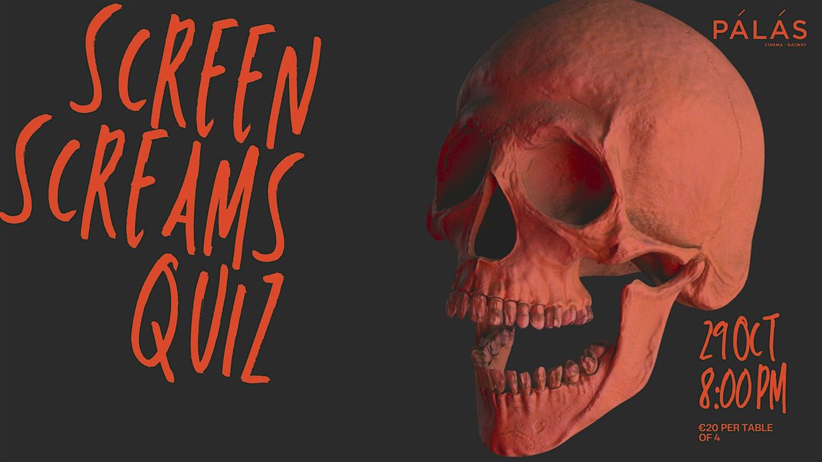 Screen Screams Table Quiz