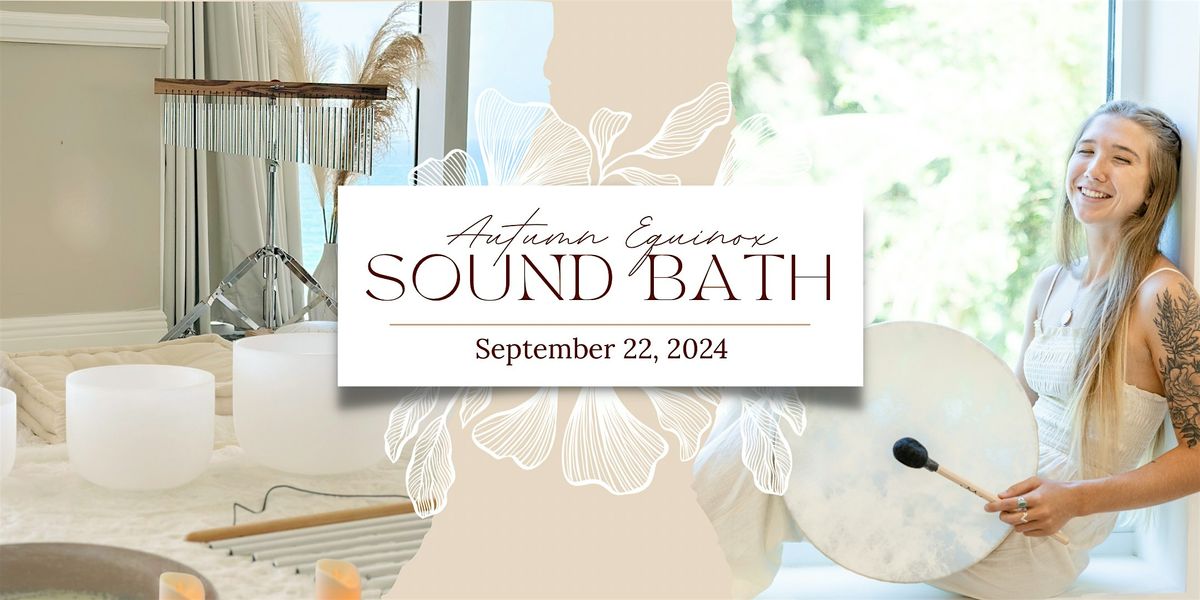 Autumn Equinox Sound Bath Ceremony at Sunset