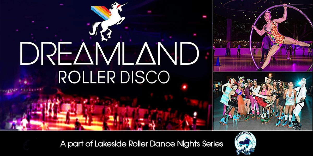 Prince Purple Rain Dreamland Roller Disco- Lakeside Roller Dance Nights