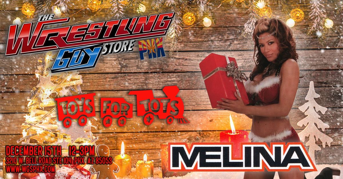 Toys For Tots Toy Drive w\/ Melina (Former WWE Women's Champion)