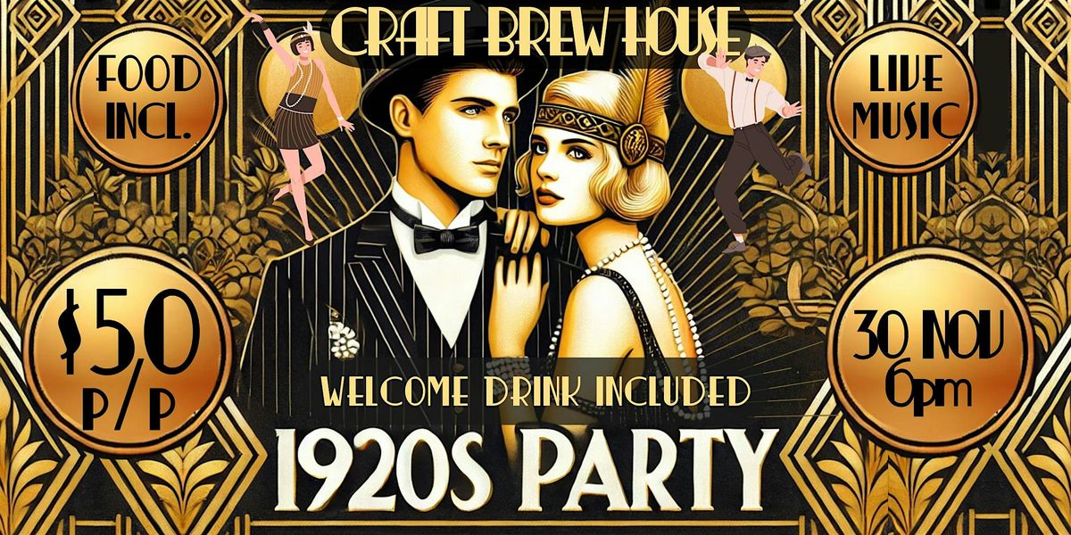 1920s Party at Craft Brew House