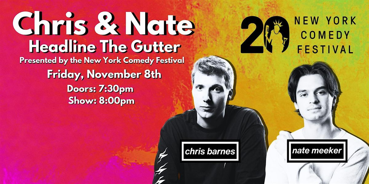 Chris Barnes and Nate Meeker Headline The Gutter