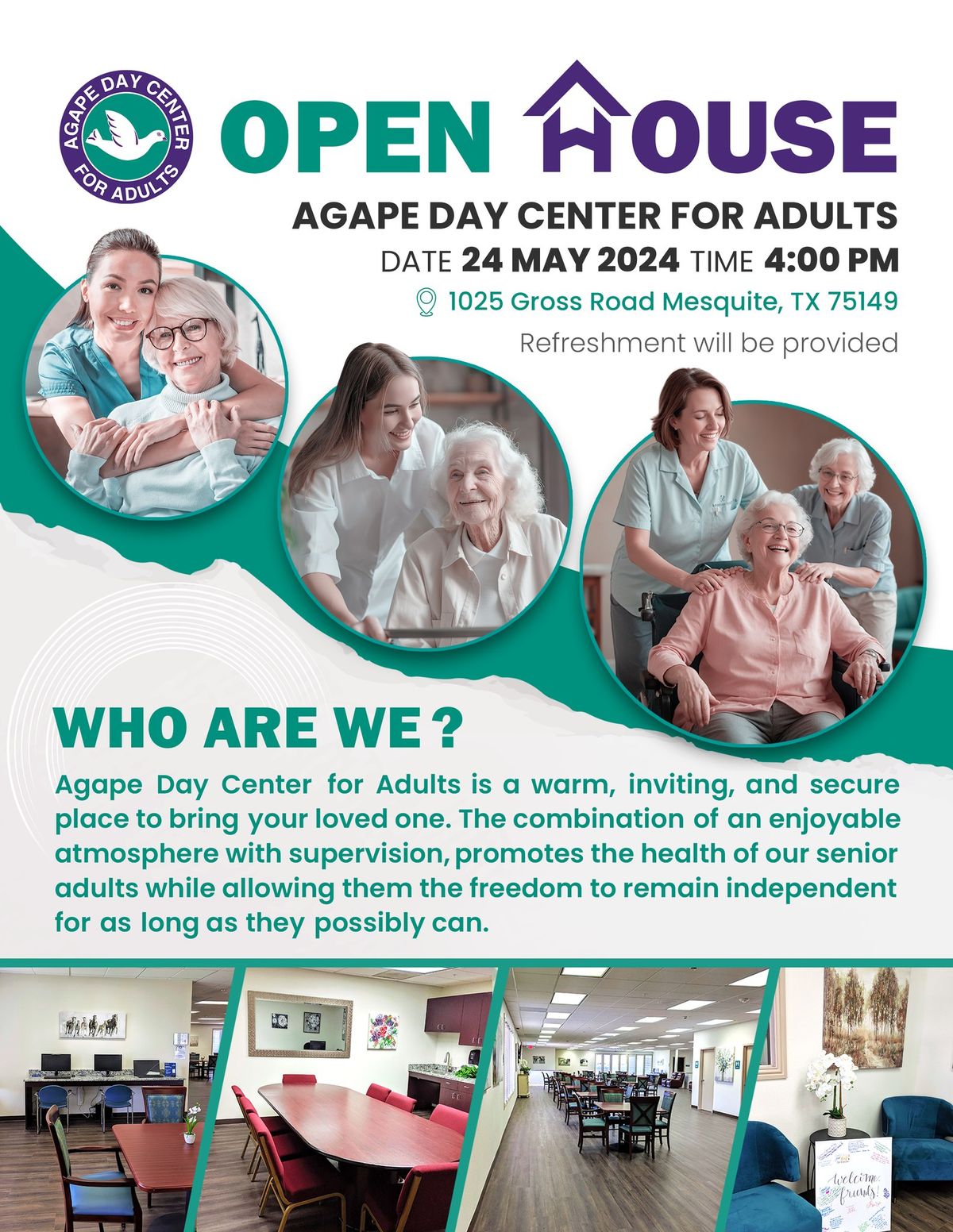 OPEN HOUSE - AGAPE Day Center for Adults