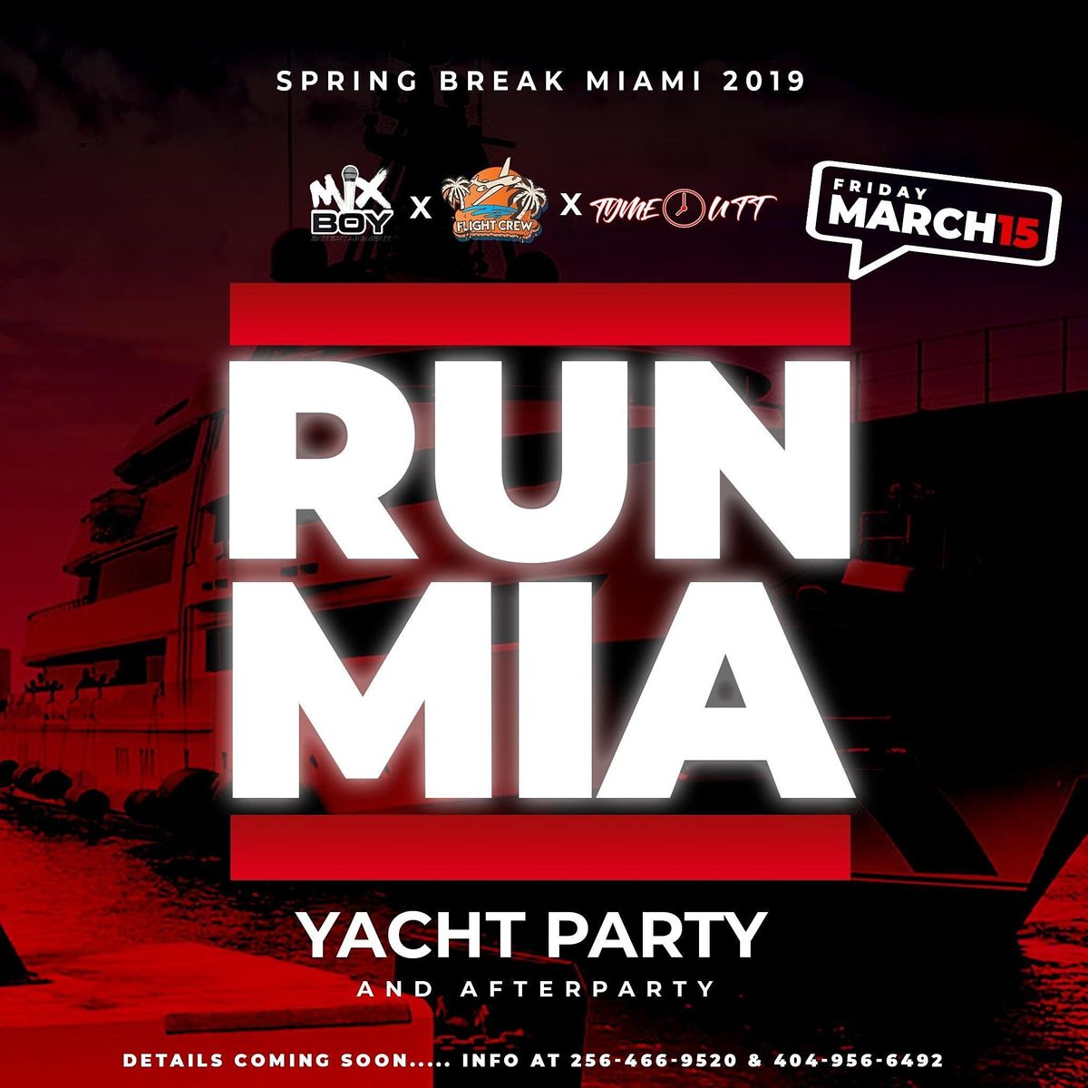 #RunMia SPRING BREAK 2022 AREA CODE PARTY