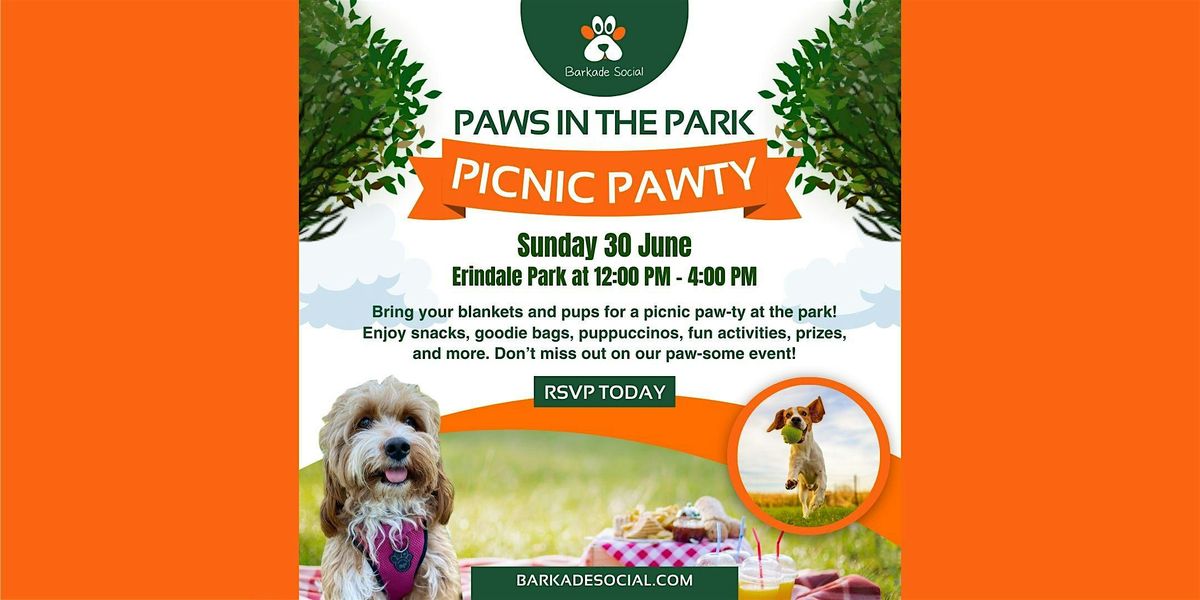 Paws in the Park - Dog-Friendly Picnic Party