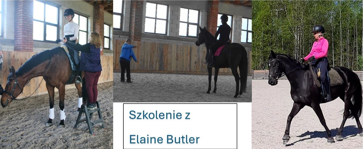 Szkolenie z Elaine Butler 8-9.04.2025 w KJ Stajnia \u017bur