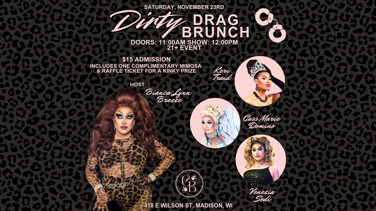 Dirty Drag Brunch at the Cardinal Bar!