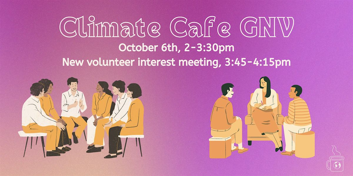 October Climate Cafe