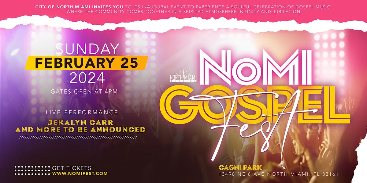 2024 NOMI Gospel Fest