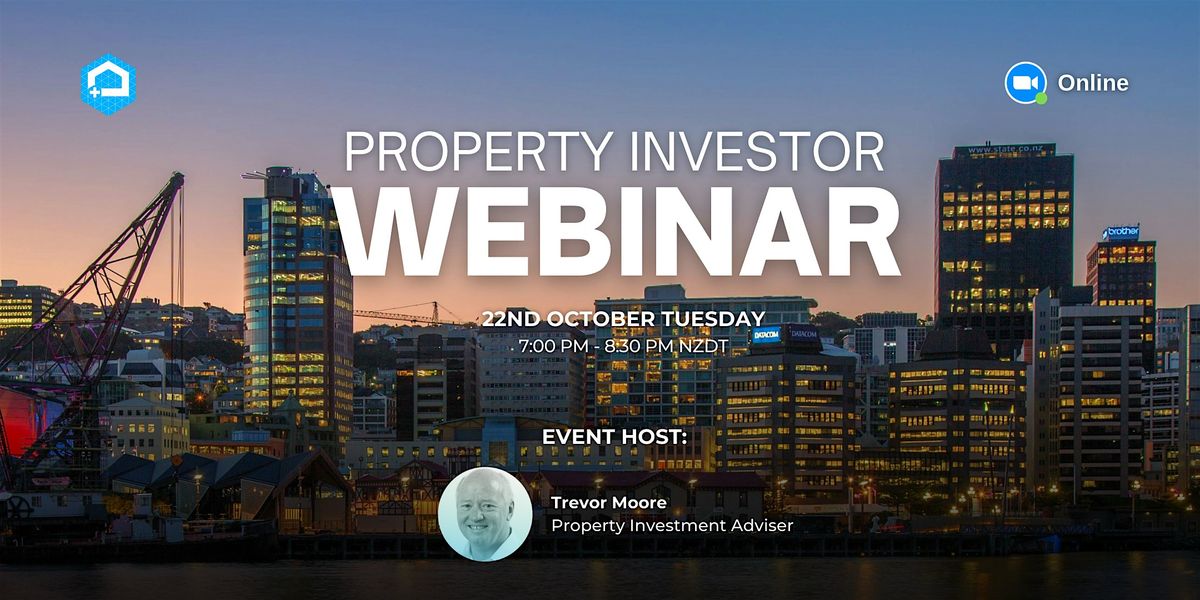 FREE Property Investor Webinar 22\/10\/24, Tuesday