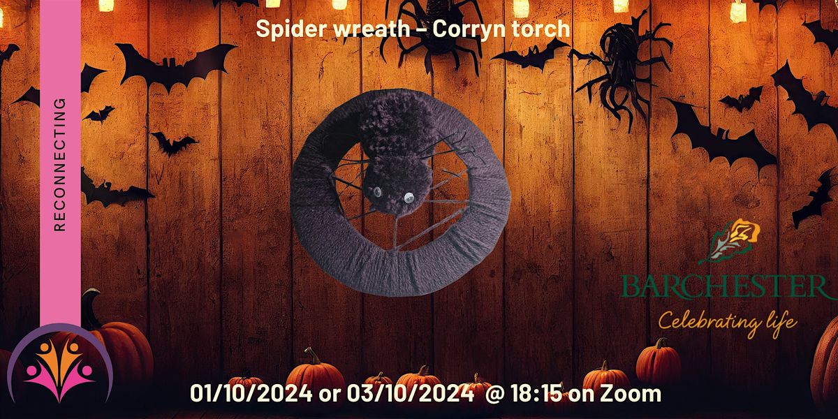 Spider wreath \u2013 Corryn torch