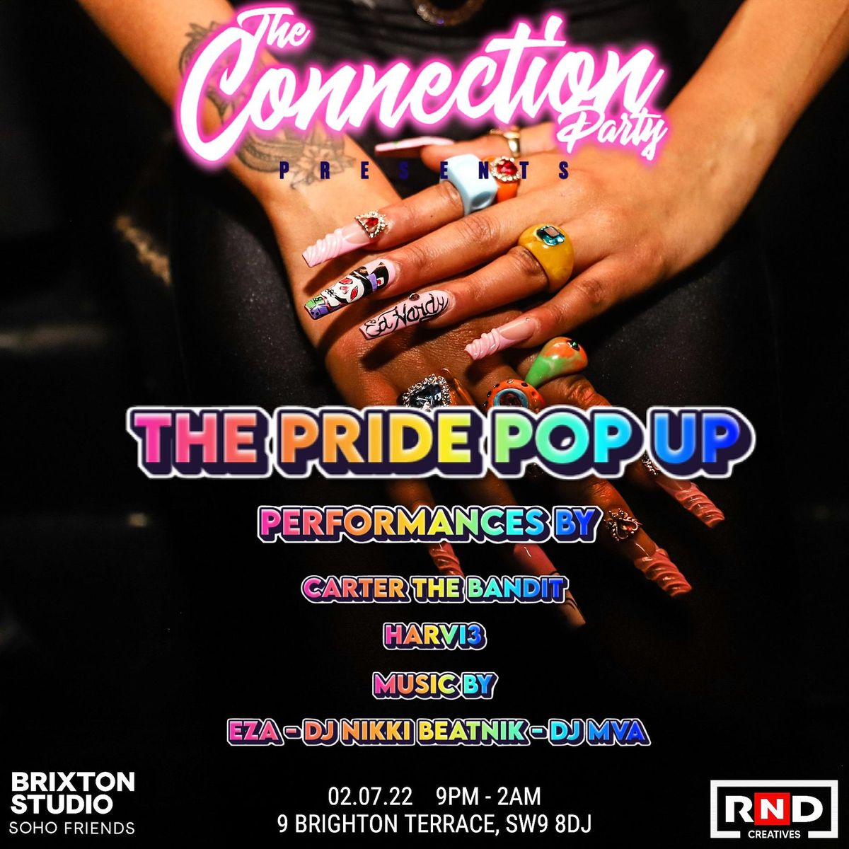 The Connection Party - PRIDE POP-UP., Brixton Studio - Soho House ...