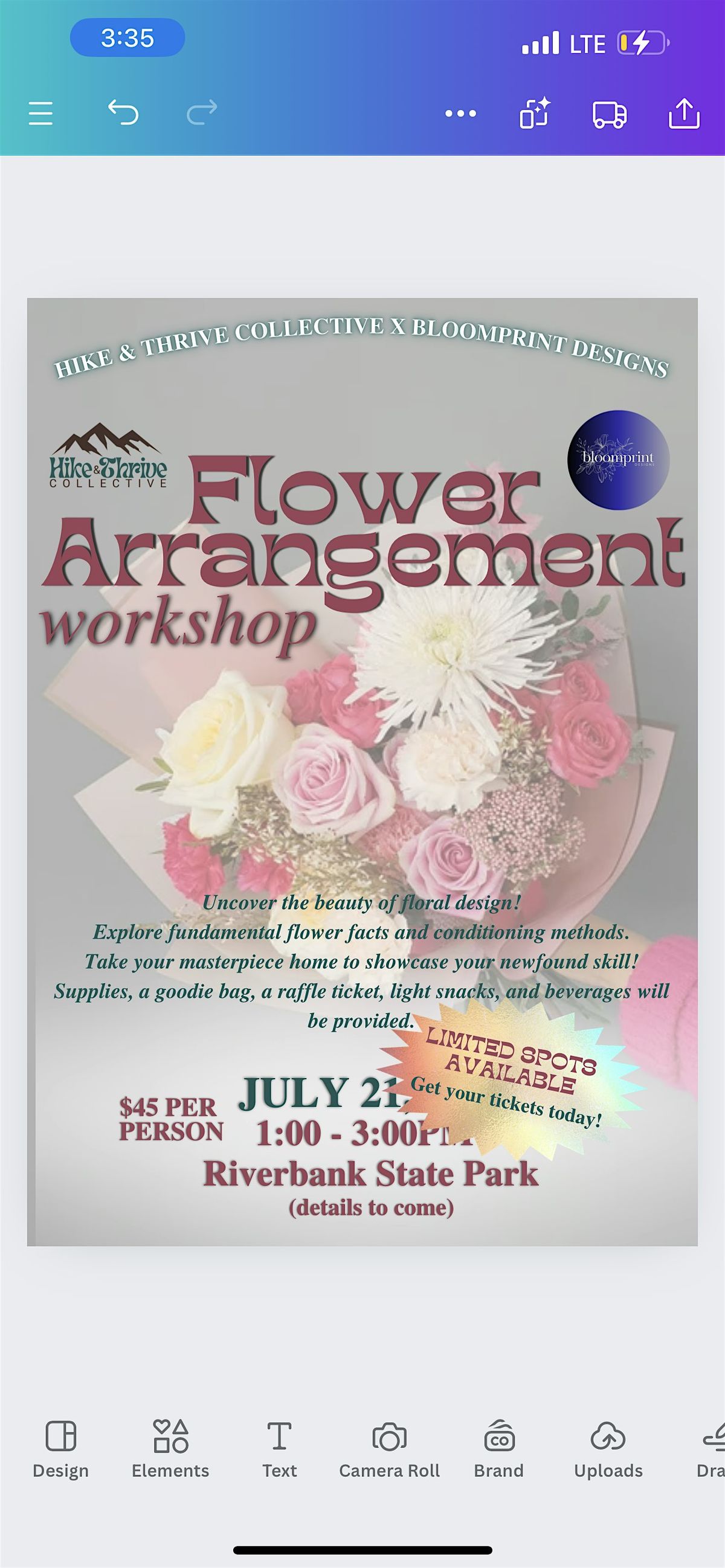 Flower Arrangement Workshop