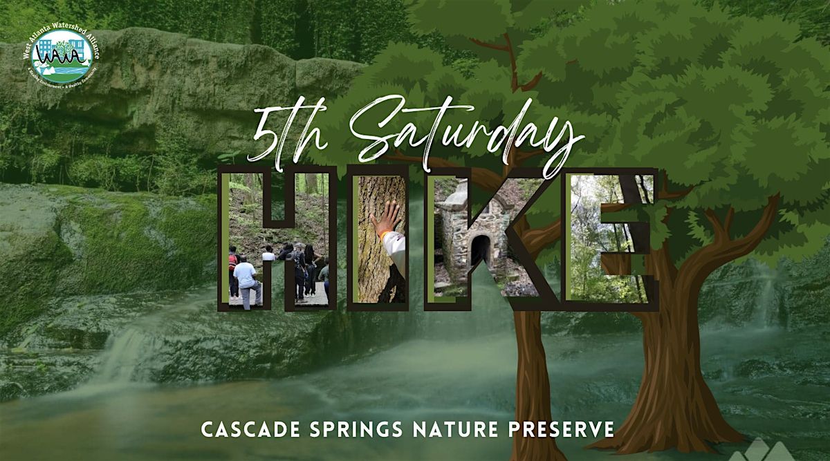 5th Saturday Hike @ Cascade Springs