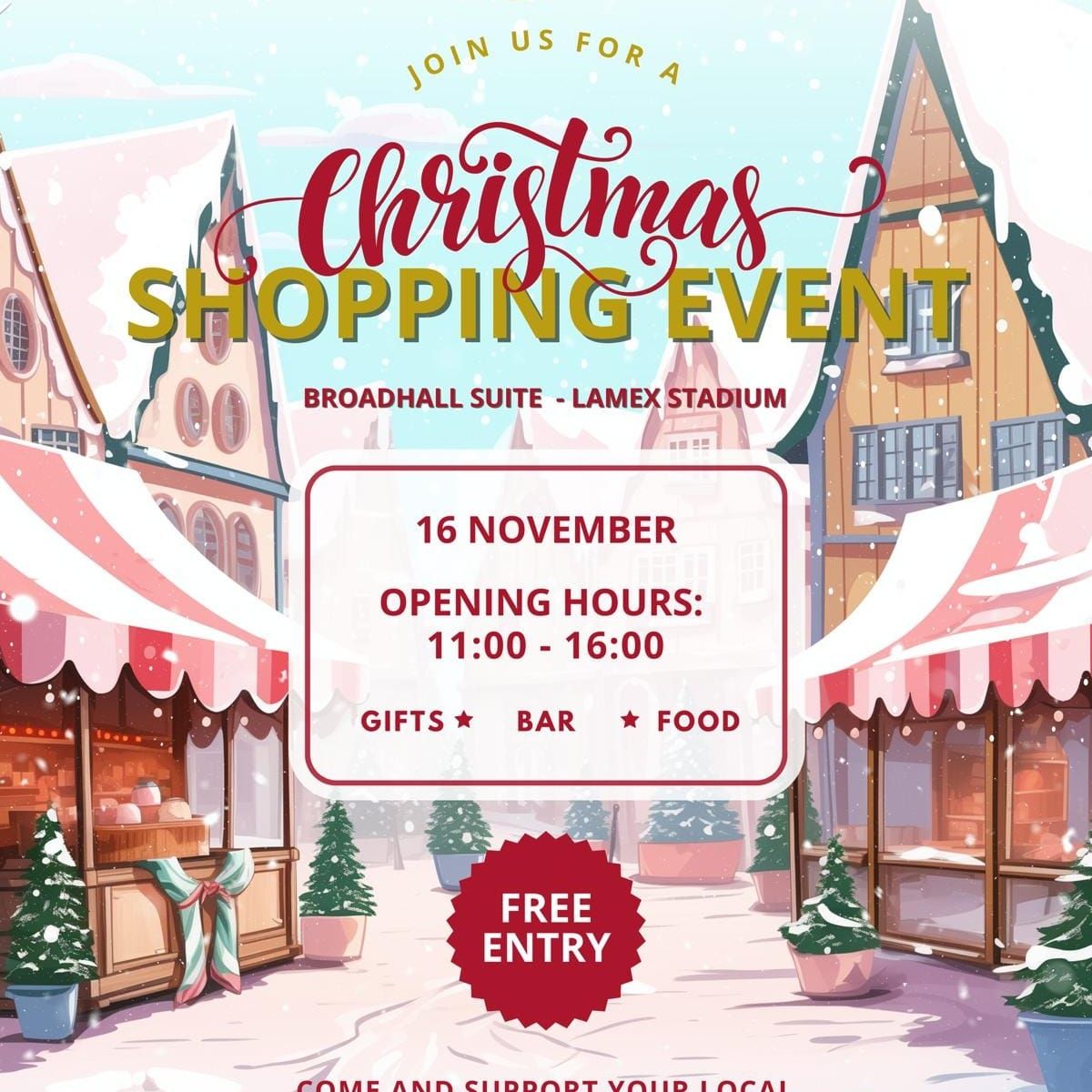 Christmas Shopping event