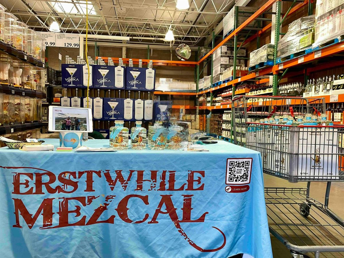 Friday 10\/18 | FREE Engraving of Erstwhile Mezcal @ Costco | Miami, Florida