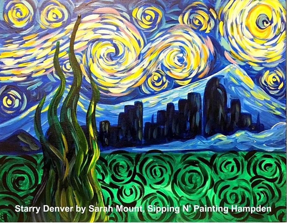 IN STUDIO CLASS Starry Denver Tues July 5th  6:30pm $35