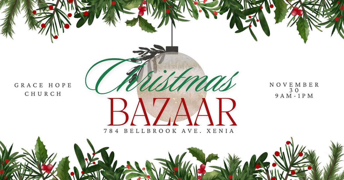 1st annual GHC Christmas Bazaar