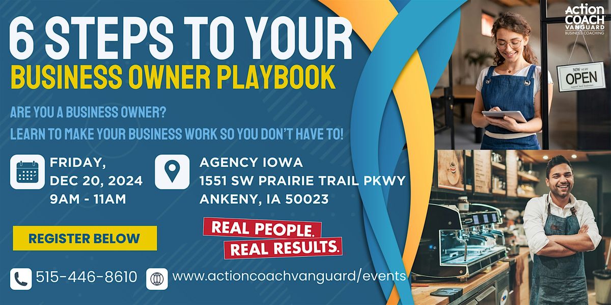 6 Steps to Your Business Owner Playbook