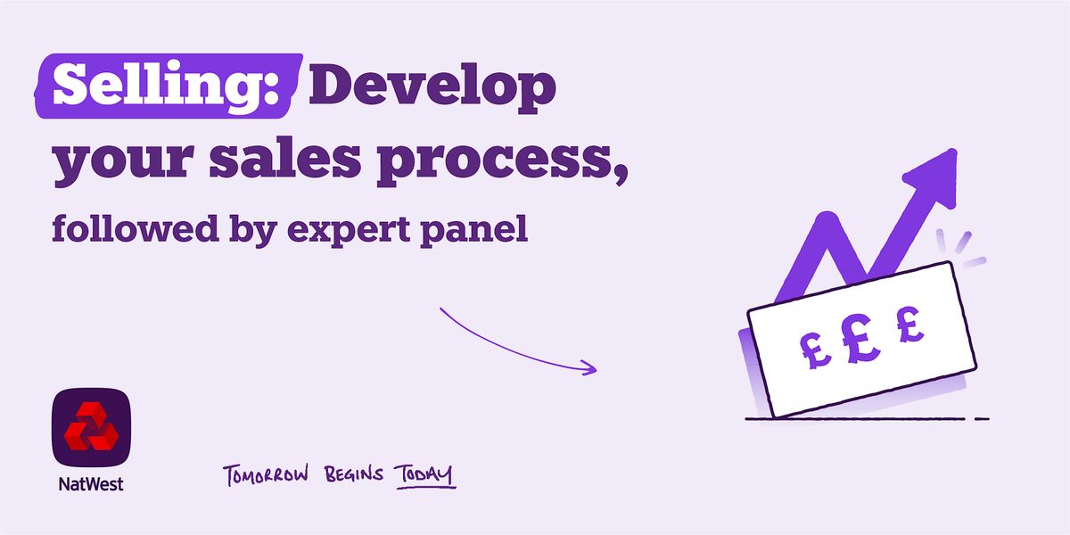 Selling: Develop your sales process, followed  by expert panel