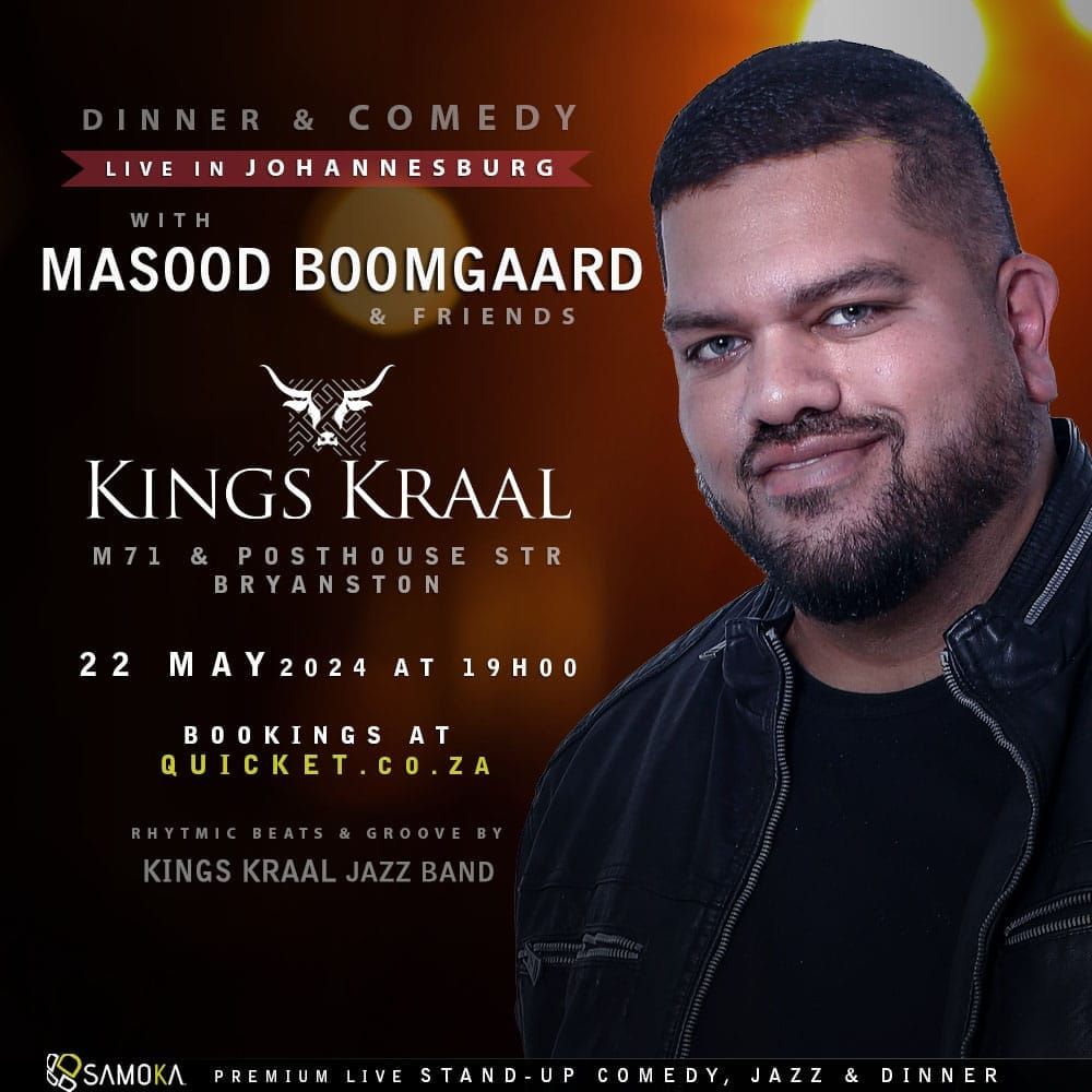 Masood Boomgaard at Kings Kraal